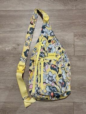 Vera Bradley ReActive Sling Backpack ~ Sunny Garden